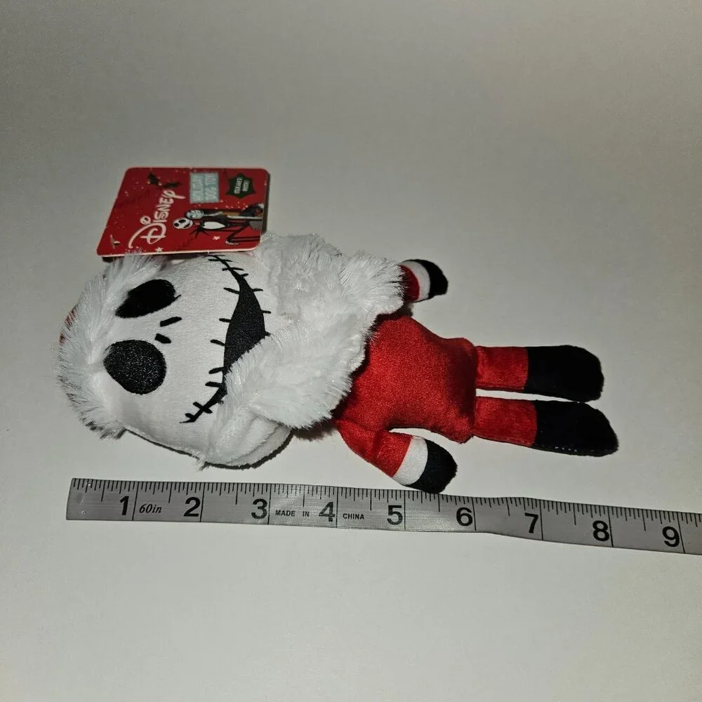 NEW Jack Skellington Sally Plush Dog Toys Squeakers Nightmare Before Christmas